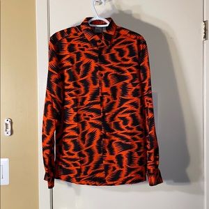 ASOS Design regular fit long sleeve shirt